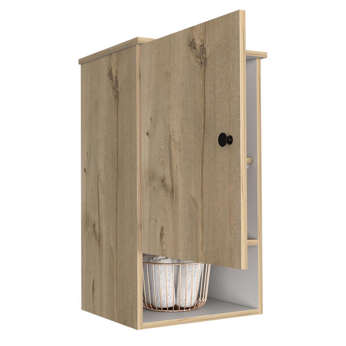 Gabinete de Baño Bi Color Duna 41.2x72.6cm con Entrepaños y Puerta - Gabinetes de Baño | Bylmo