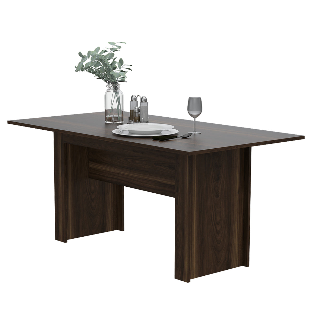 Comedor Classic 160x73.9cm Habano de Cuatro Puestos sin Sillas - Comedores | Bylmo