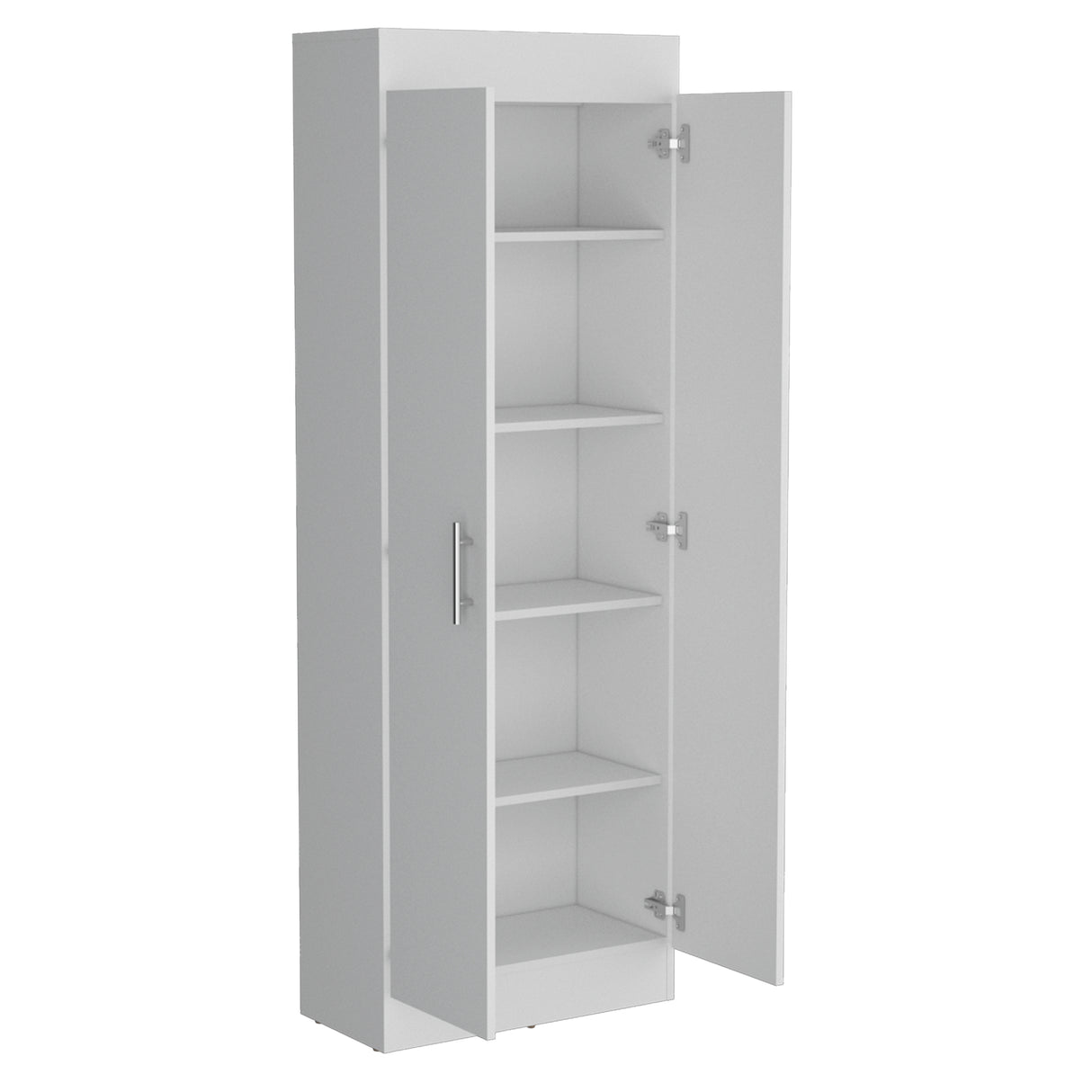 Alacena Nepal Blanco 60x169.9cm con Dos Puertas - Alacenas y Muebles Microondas | Bylmo