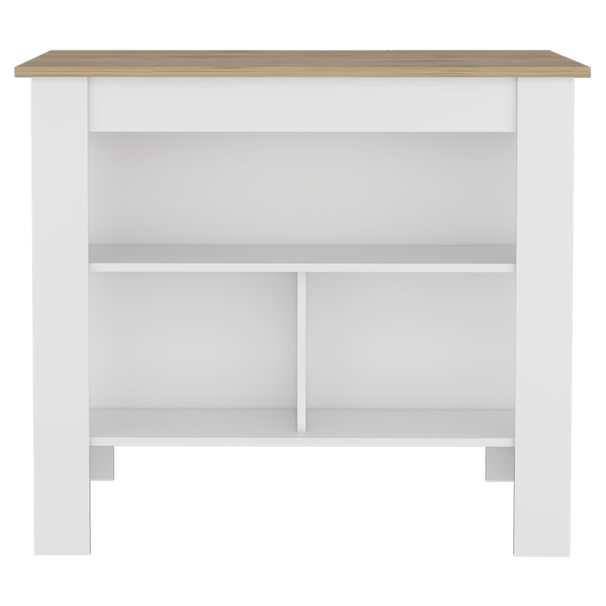 Mueble Auxiliar de Cocina Cala Blanco 103x90cm con Entrepaños - Barras y Muebles Auxiliares | Bylmo