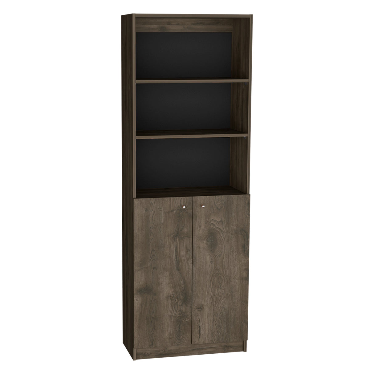 Biblioteca Home Maxi Bellota Wengue 62.8x180.6cm con Cuatro Entrepaños - Bibliotecas y Estanterías | Bylmo