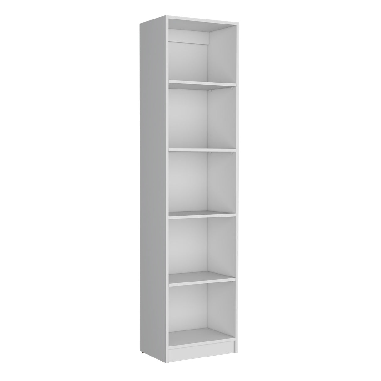 Biblioteca Home XS Blanca 45x180.6cm con Cuatro Entrepaños - Bibliotecas y Estanterías | Bylmo