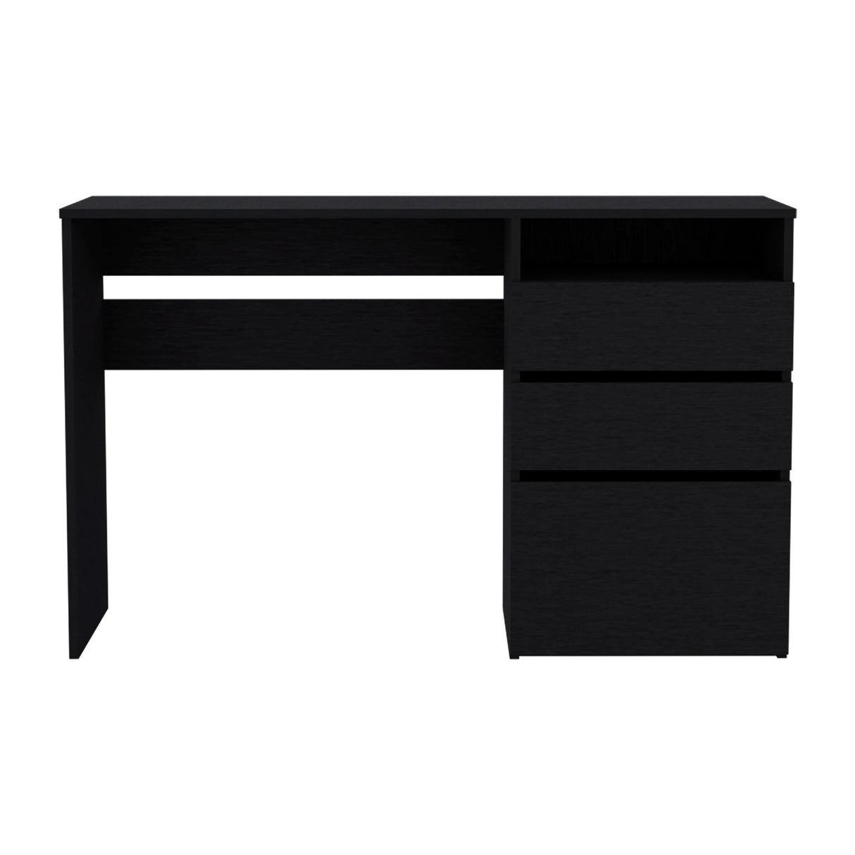 Escritorio Dublin Wengue 120.5x75.1cm Con Dos Cajones y Archivador - Escritorios | Bylmo