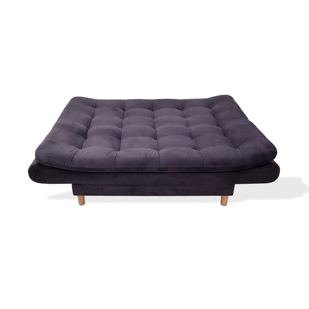 Sofá Cama Meier Gris 175x90cm con Dos Cojines - Sofas y Poltronas | Bylmo