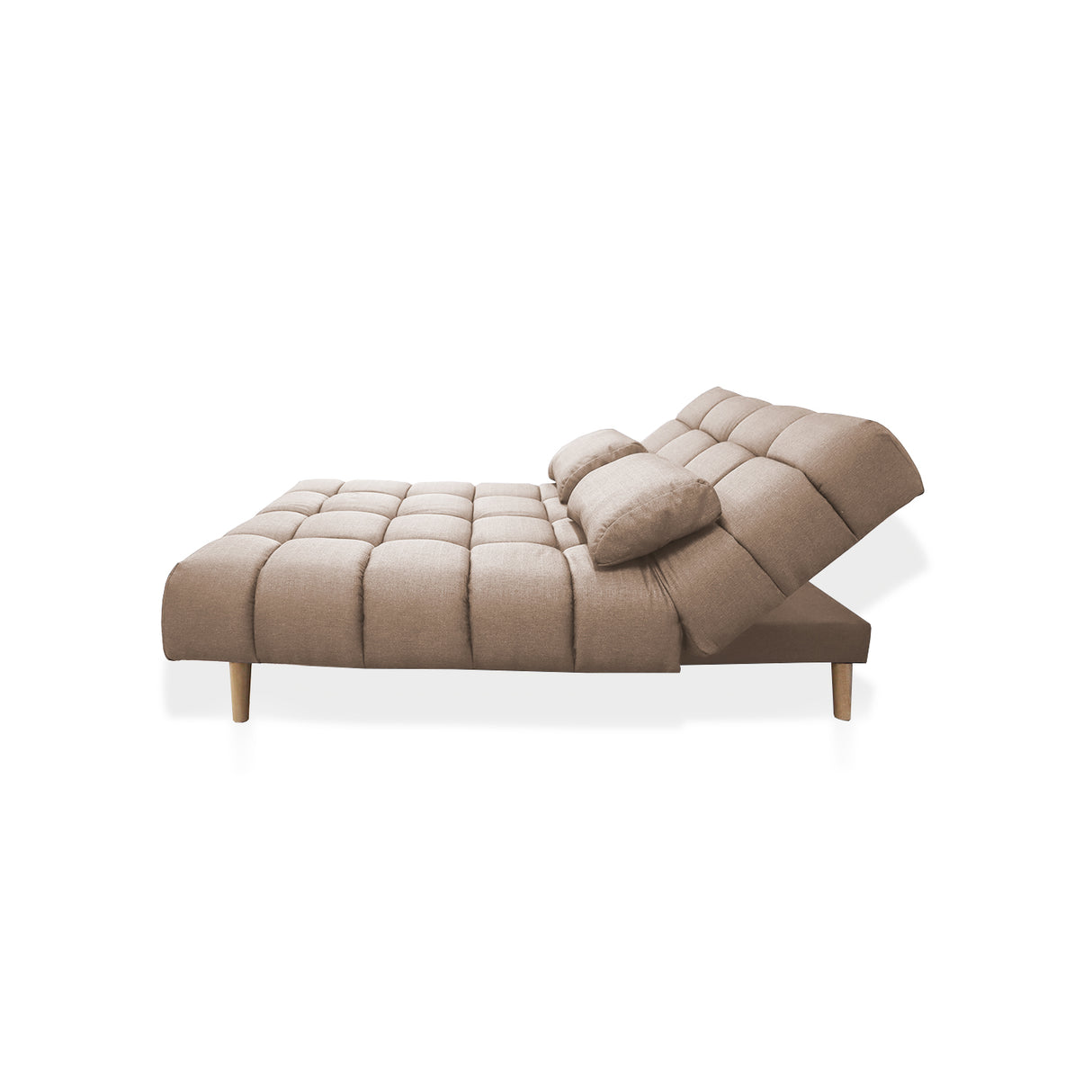 Sofá Cama Baumann Camel 180x90cm con Cuatro Cojines - Sofas y Poltronas | Bylmo