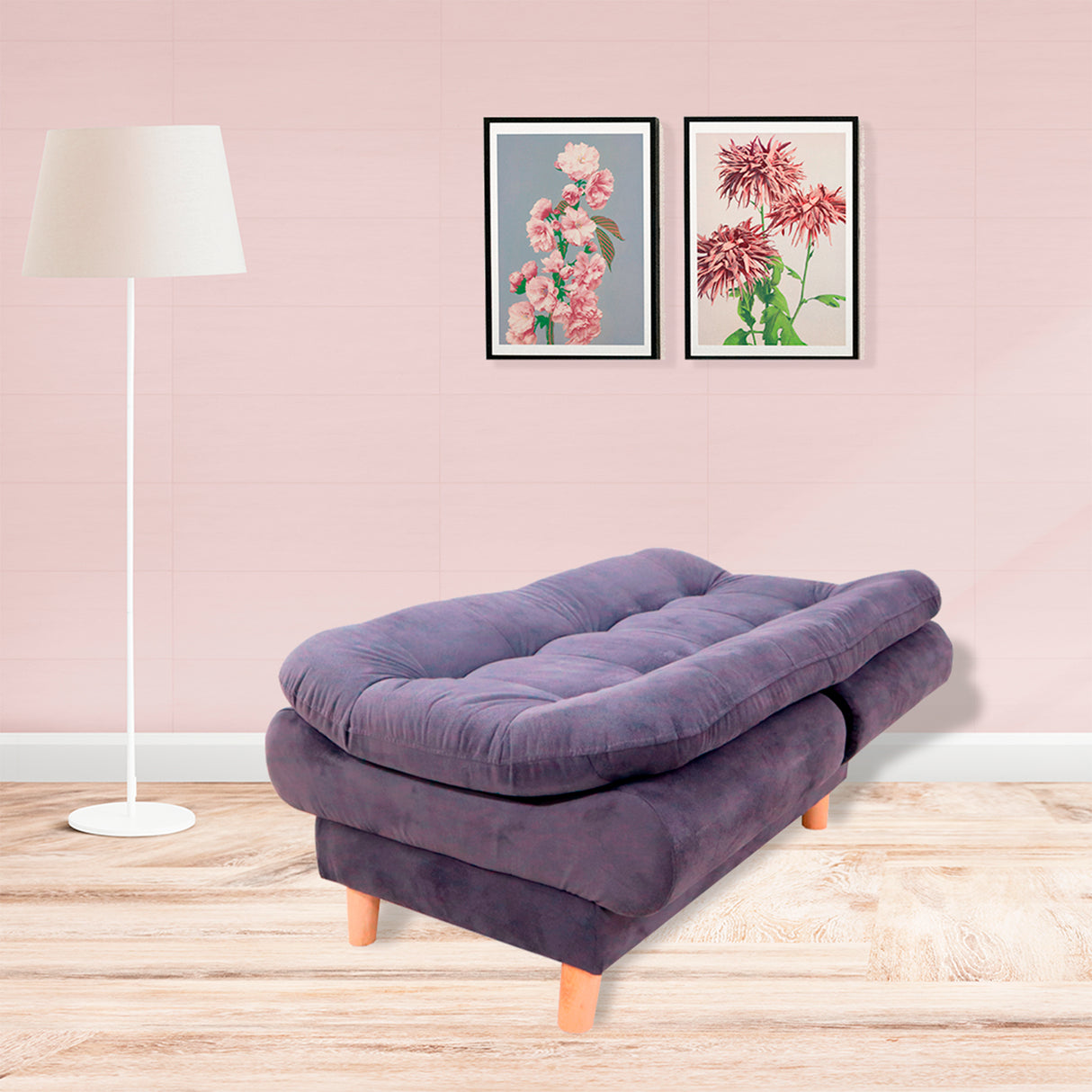 Poltrona Meier Gris 70x90cm Reclinable - Sofas y Poltronas | Bylmo