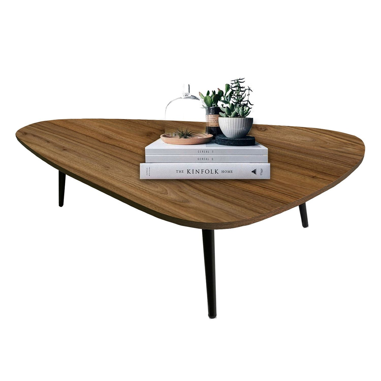 Mesa de Centro Gota 30x110cm Amaretto Triangular - Mesas de Centro | Bylmo