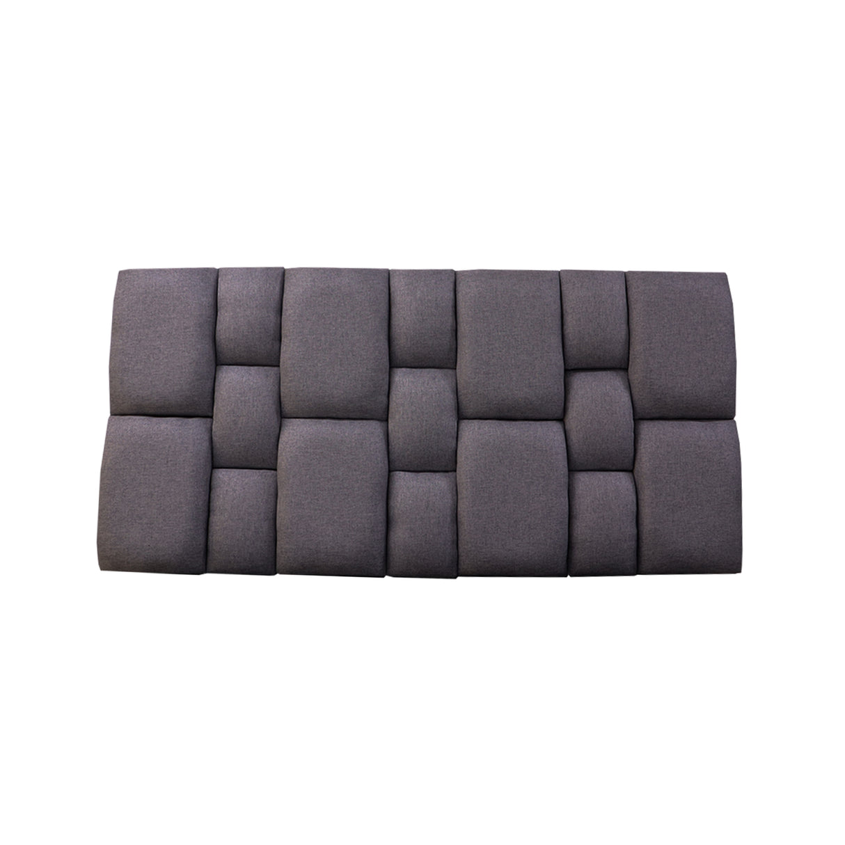 Cabecero Flotante Kramer Gris Oscuro 120x60cm Para Cama Semidoble - Cabeceros | Bylmo