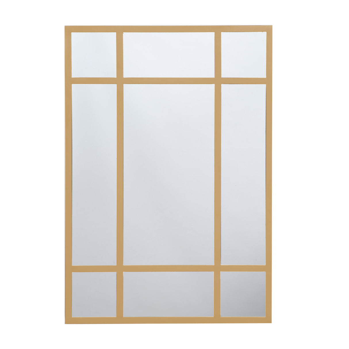 Espejo Visee Rectangular Dorado 90x170cm con Marco Metálico - Espejos Decorativos | Bylmo