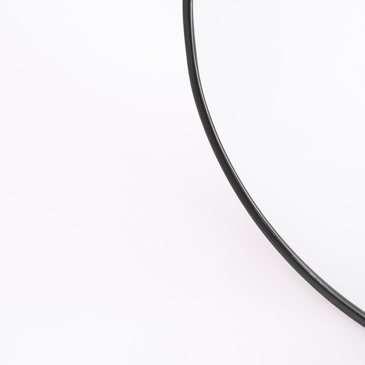 Espejo Visee Ovalado Negro 70x170cm con Marco Metálico - Espejos Decorativos | Bylmo