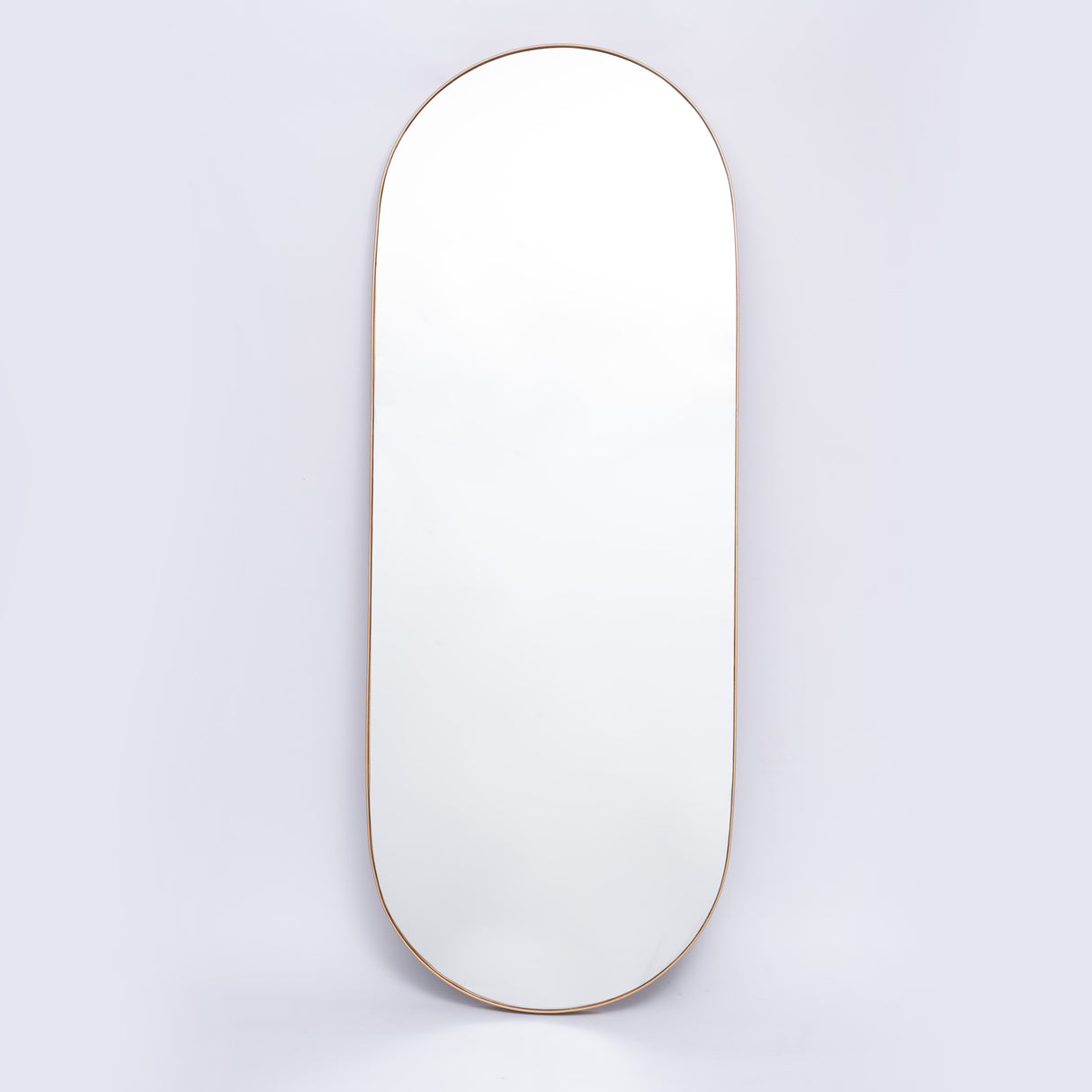 Espejo Visee Ovalado Dorado 70x170cm con Marco Metálico - Espejos Decorativos | Bylmo