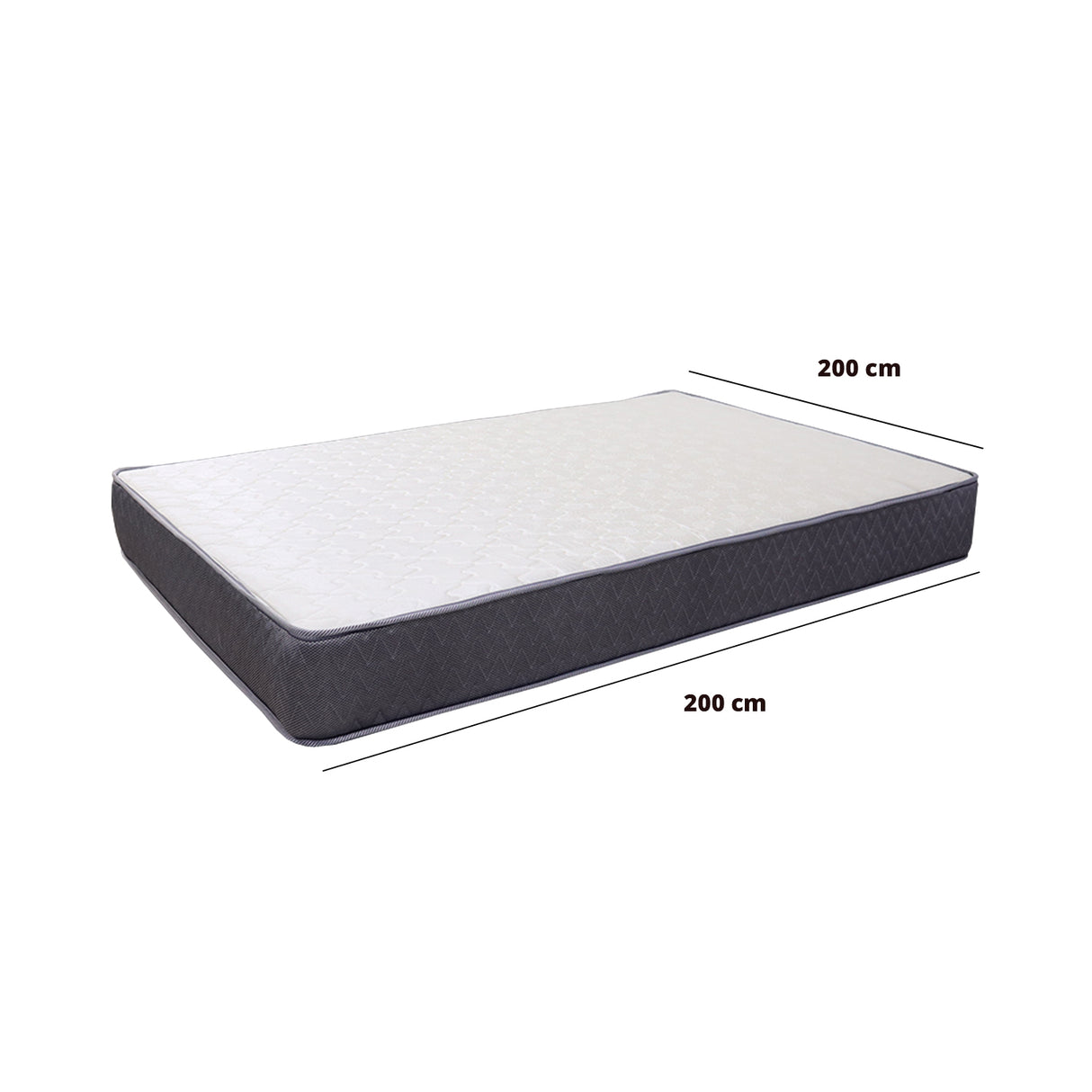 Colchón Tanner Medio King 200x200 cm Doble Faz - Colchones | Bylmo