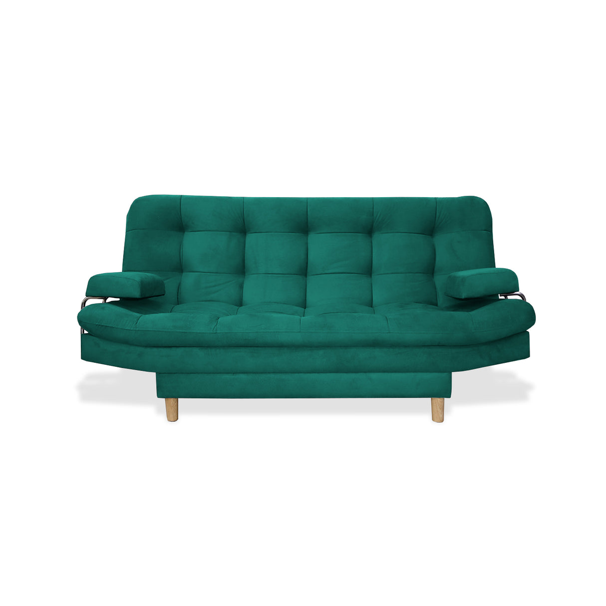 Sofacama Hauser Verde 185x90cm de Tres Puestos - Sofas y Poltronas | Bylmo