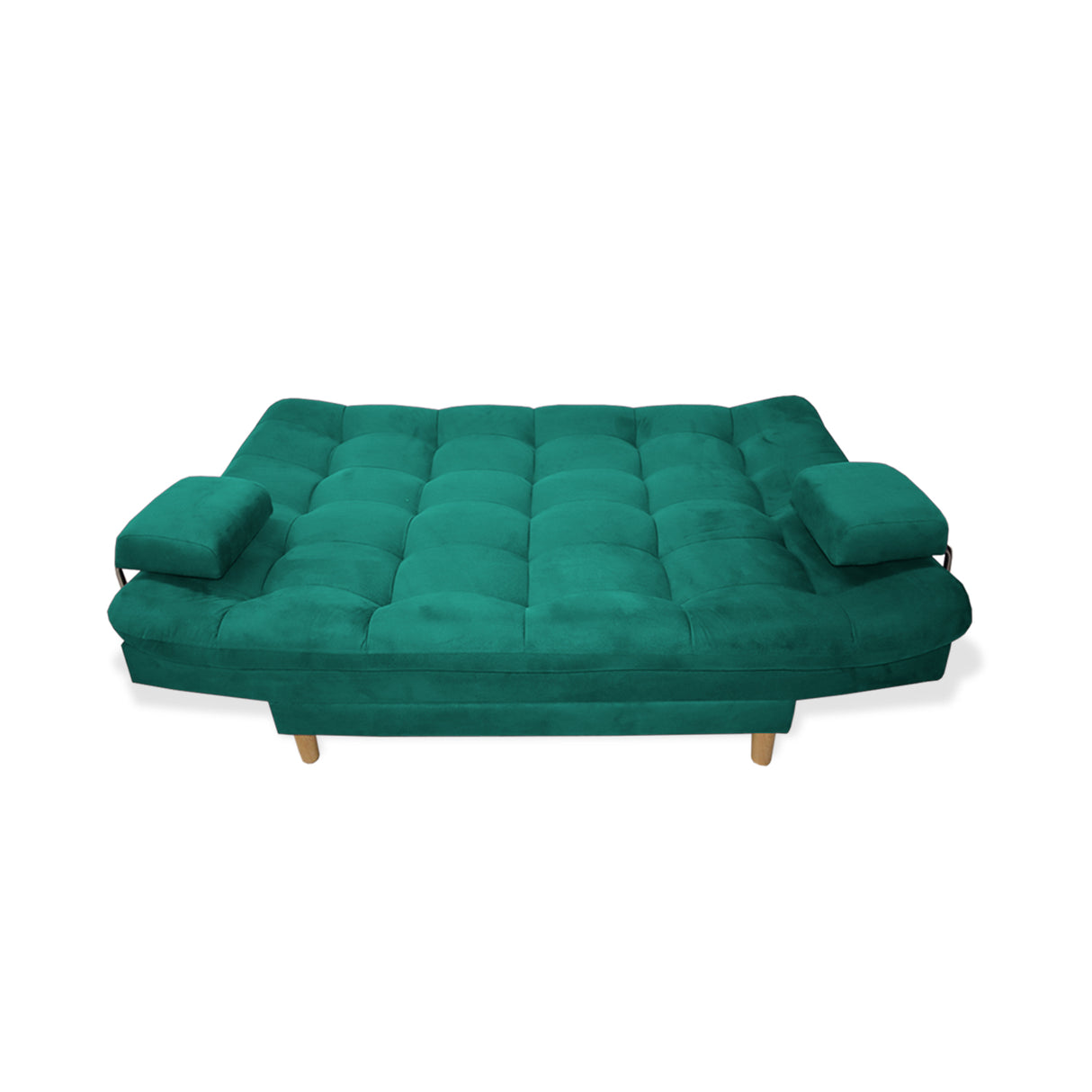 Sofacama Hauser Verde 185x90cm de Tres Puestos - Sofas y Poltronas | Bylmo