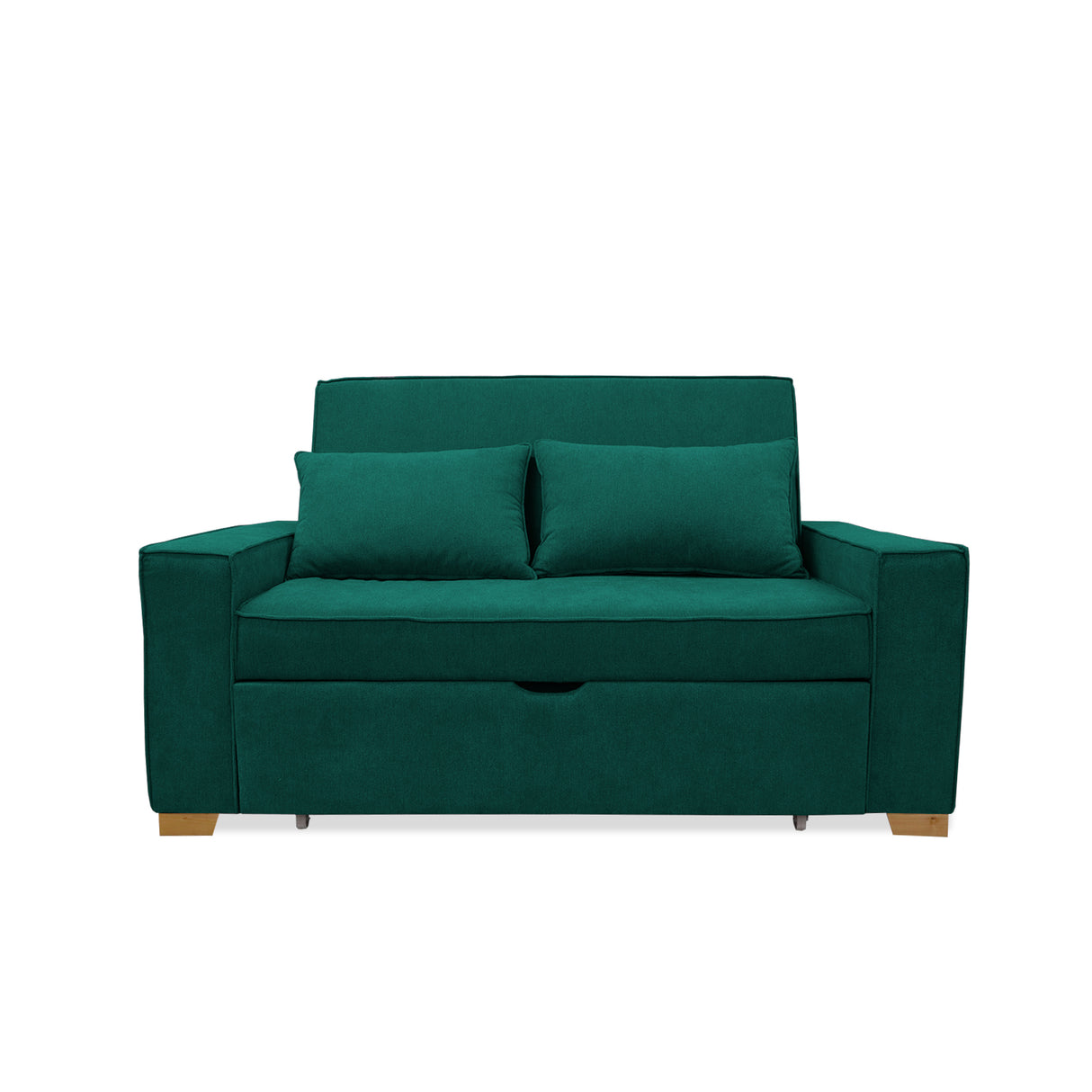 Sofacama Hofer Verde 170x94cm de Dos Puestos - Sofas y Poltronas | Bylmo