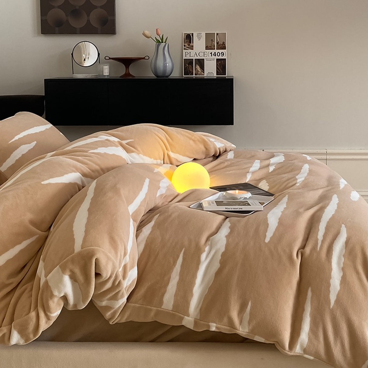 Duvet DiOrange palo de rosa Para Cama Doble 140x190cm Sin Acolchado - Tendidos y Cubrelechos | Bylmo