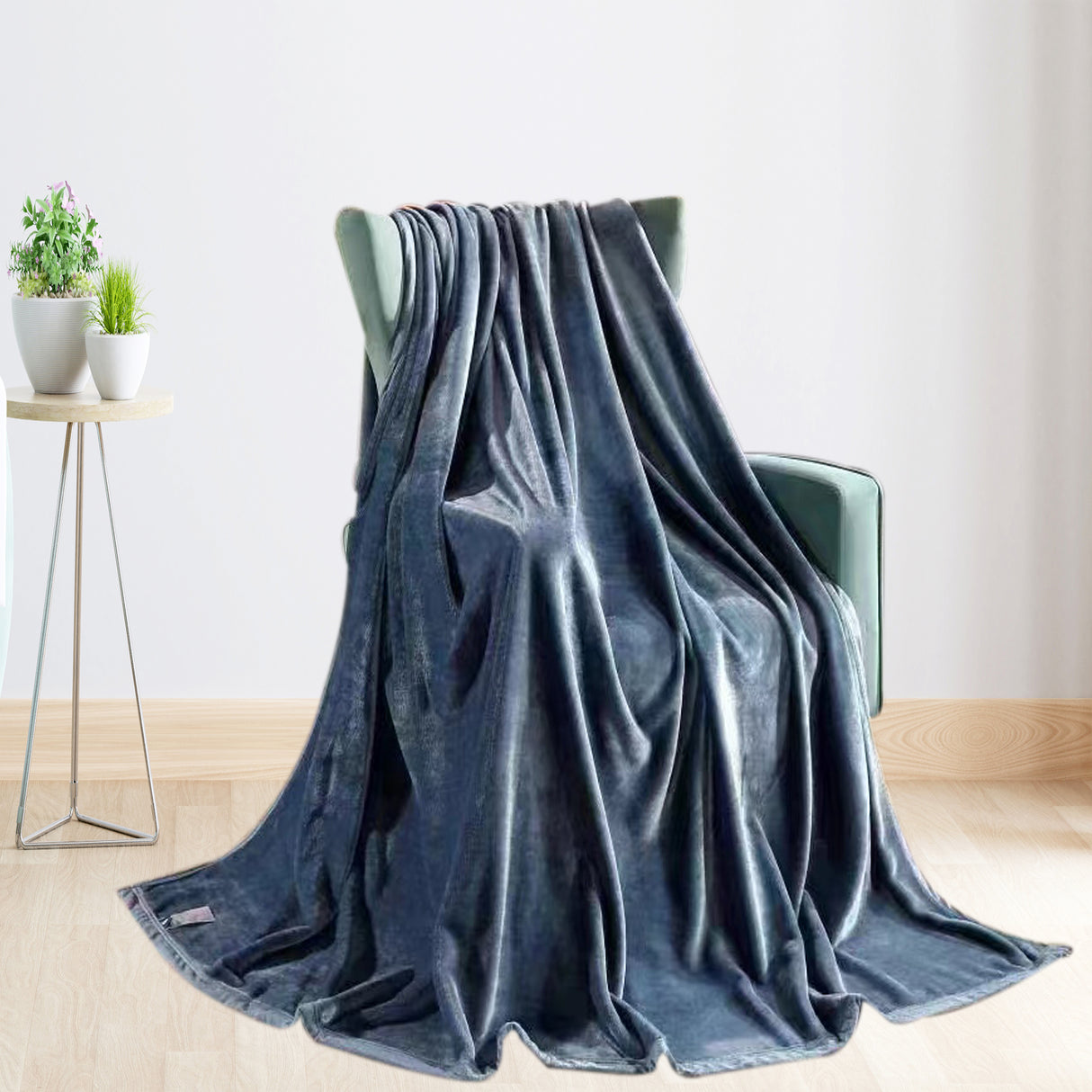 Cobija Esencial Azul Petróleo 220x230 Muy Suave - Cobijas | Bylmo