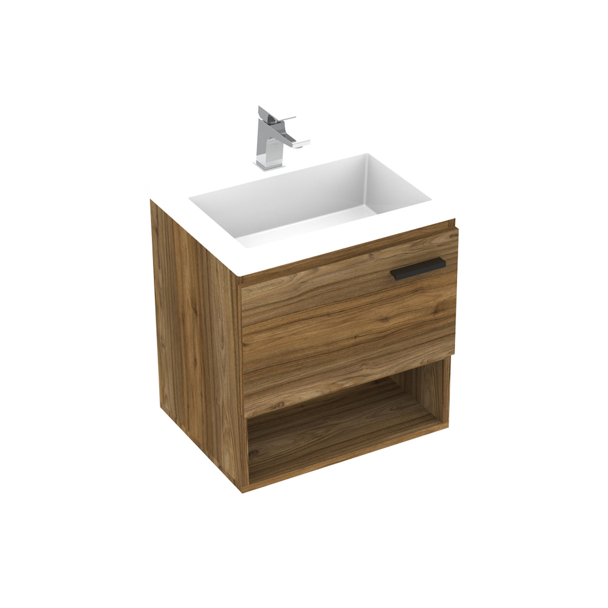 Mueble Para Lavamanos Life Gracia 47x48cm Flotante Con Lavamanos Oslo - Muebles para Lavamanos | Bylmo