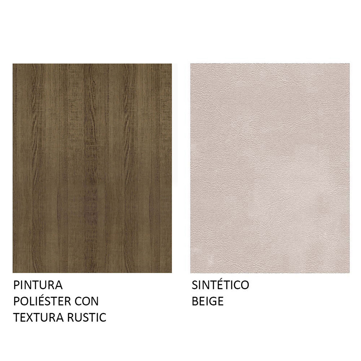 Combo Comedor y Sillas Lexy Marron 104x78cm de 4 Puestos - Comedores | Bylmo