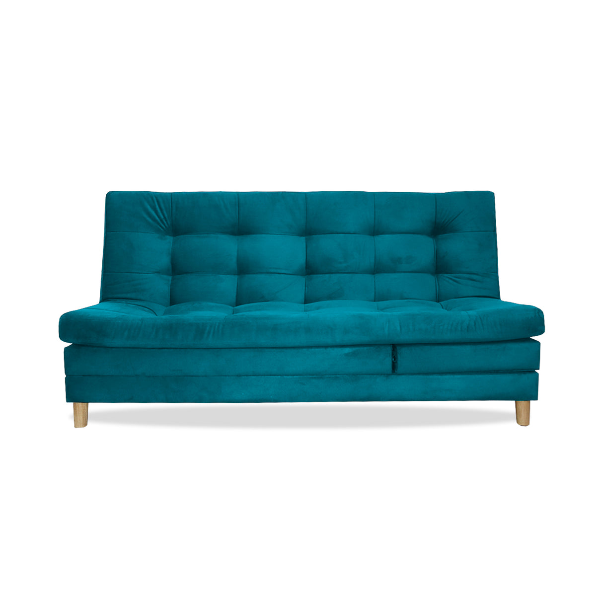 Sofacama Bieri Turquesa 180x95cm de Tres Puestos Reclinable - Sofas y Poltronas | Bylmo