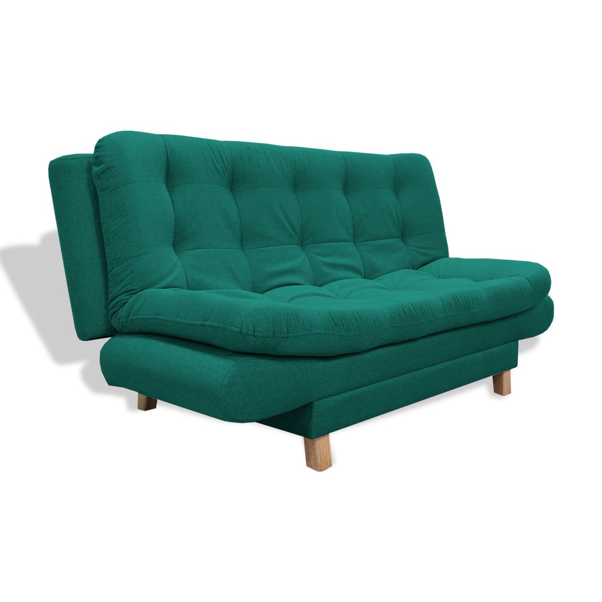 Sofacama Lehmann Verde 175x90cm de Tres Puestos Reclinable - Sofas y Poltronas | Bylmo
