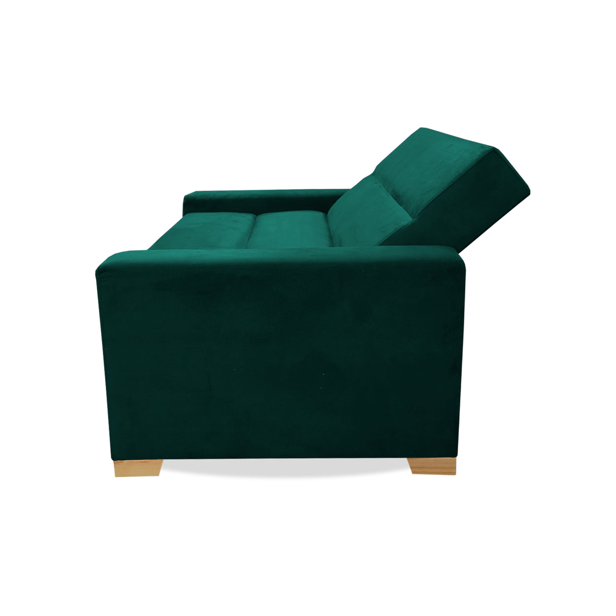 Sofacama Vogel Verde 150x94cm de Dos Puestos Reclinable - Sofas y Poltronas | Bylmo