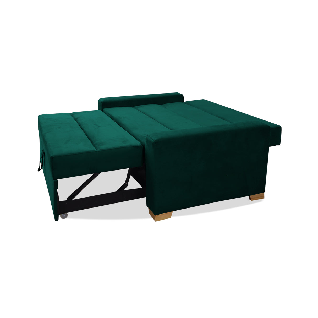 Sofacama Vogel Verde 150x94cm de Dos Puestos Reclinable - Sofas y Poltronas | Bylmo