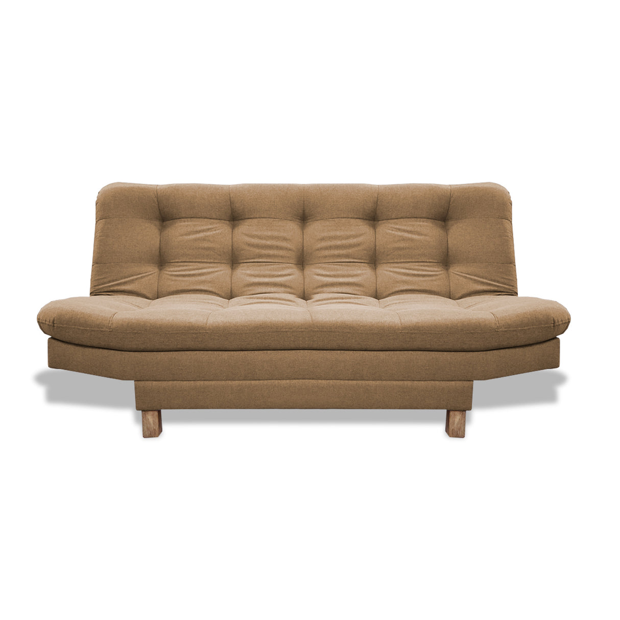 Sofacama Widmer Camel 185x90cm de Tres Puestos Reclinable - Sofas y Poltronas | Bylmo