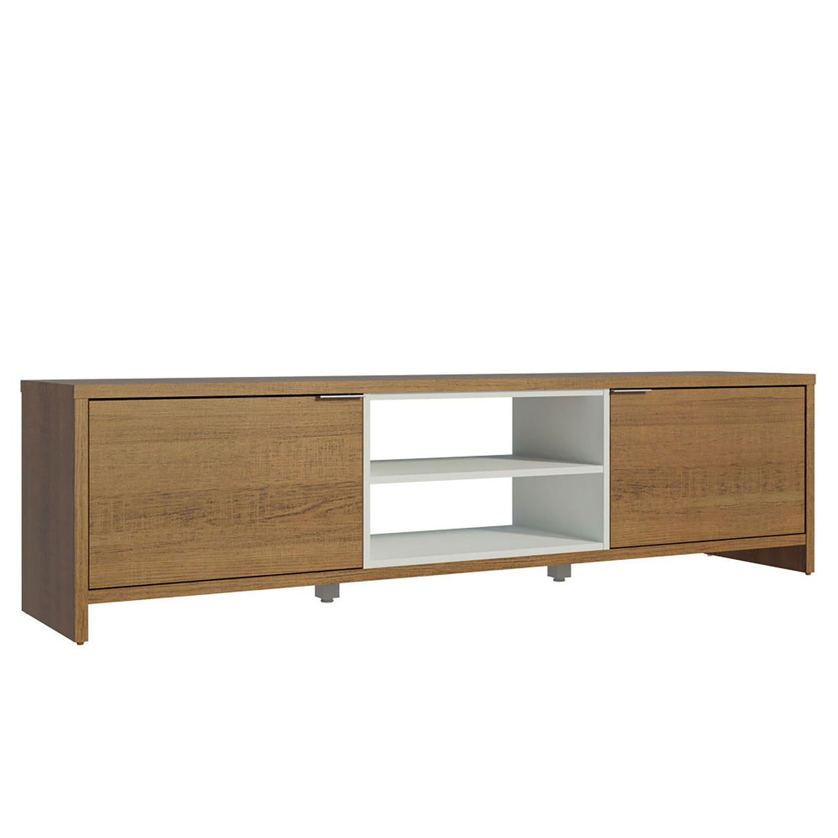 Rack de TV Metz Marron 180x48cm Para TV Hasta 75 Pulgadas - Muebles de TV | Bylmo