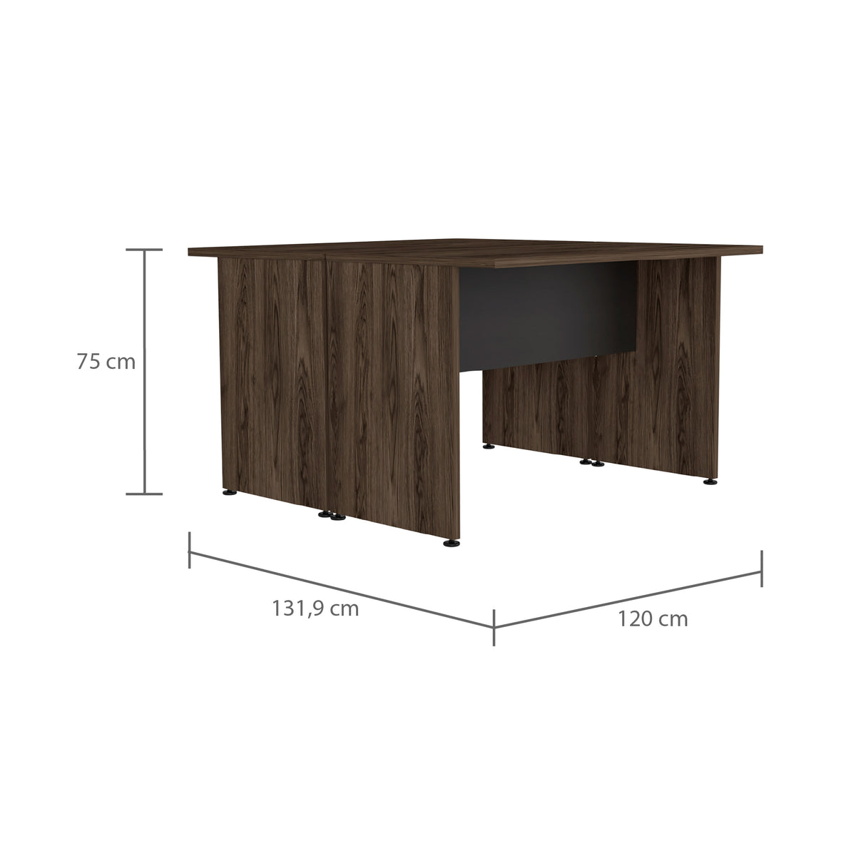 Escritorio Home Office Milan 120x75cm de Doble Puesto - Escritorios | Bylmo