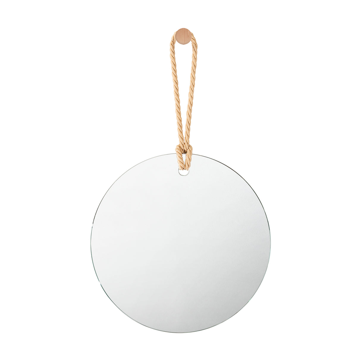 Espejo Andy 45x30cm Redondo Sin Marco - Espejos Decorativos | Bylmo