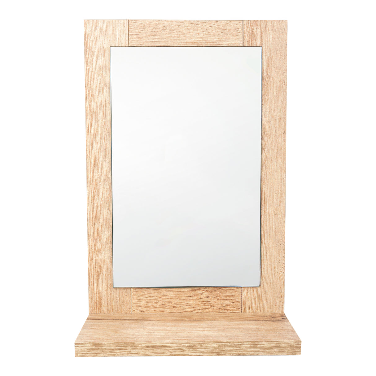 Espejo Shaver 23x35cm Rectangular Con Marco En Madera - Espejos Decorativos | Bylmo