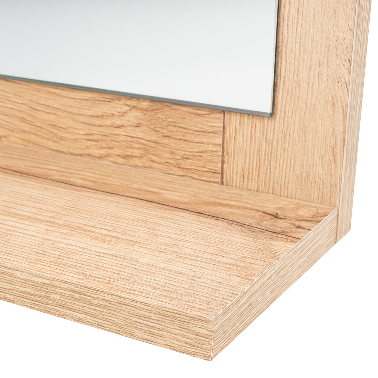 Espejo Shaver 23x35cm Rectangular Con Marco En Madera - Espejos Decorativos | Bylmo