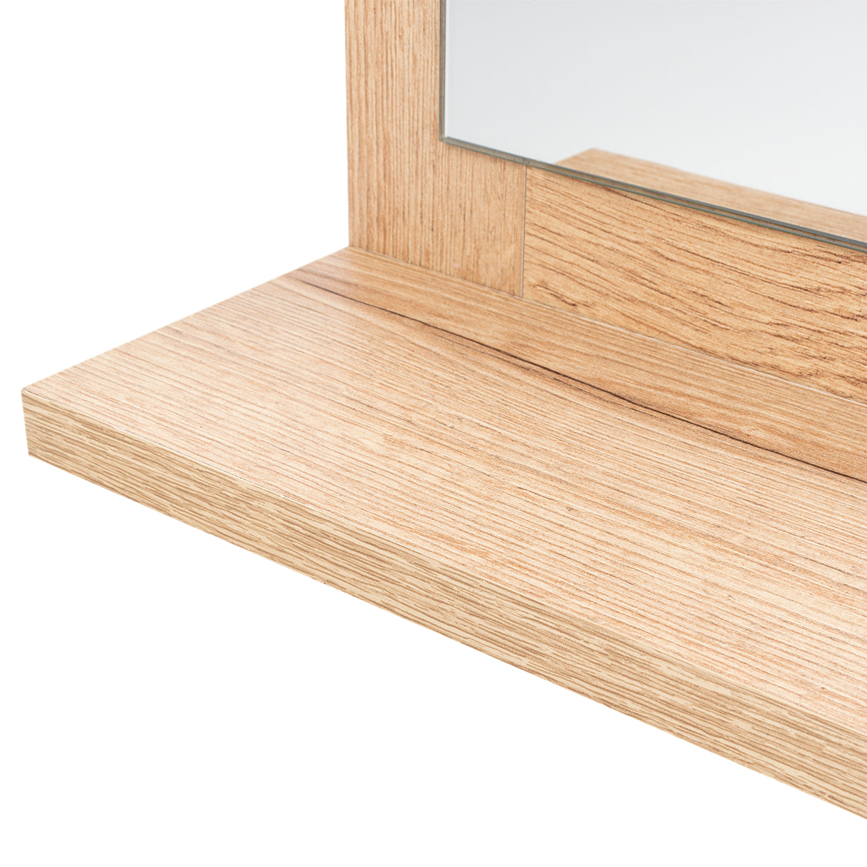 Espejo Shaver 23x35cm Rectangular Con Marco En Madera - Espejos Decorativos | Bylmo