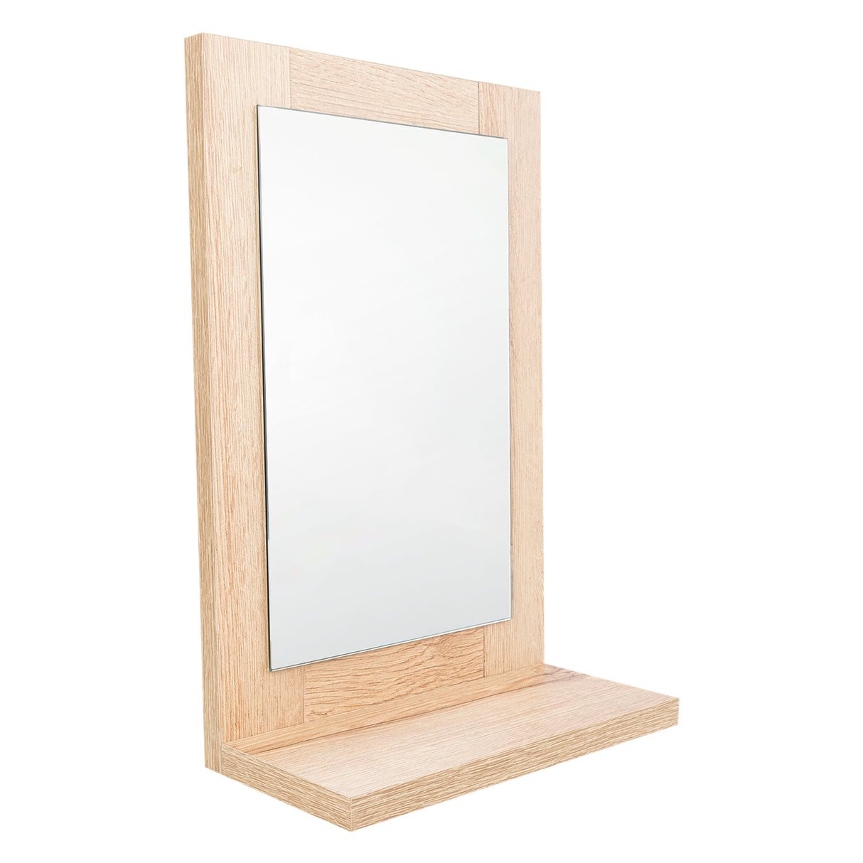 Espejo Shaver 23x35cm Rectangular Con Marco En Madera - Espejos Decorativos | Bylmo