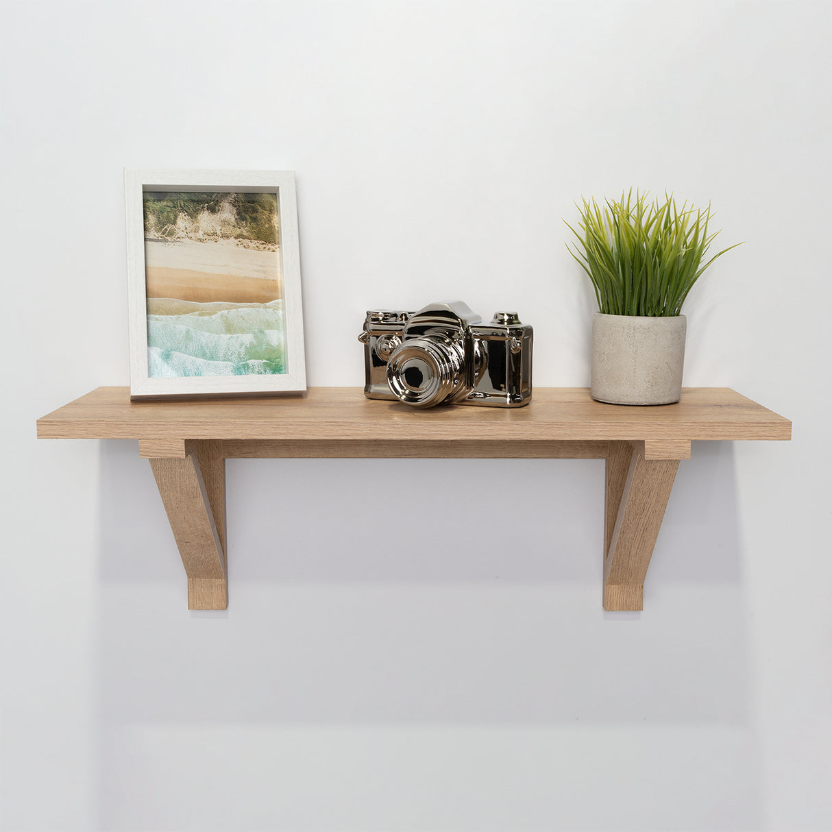 Repisa Bella Cafe 22x60cm Rectangular - Repisas y Percheros | Bylmo