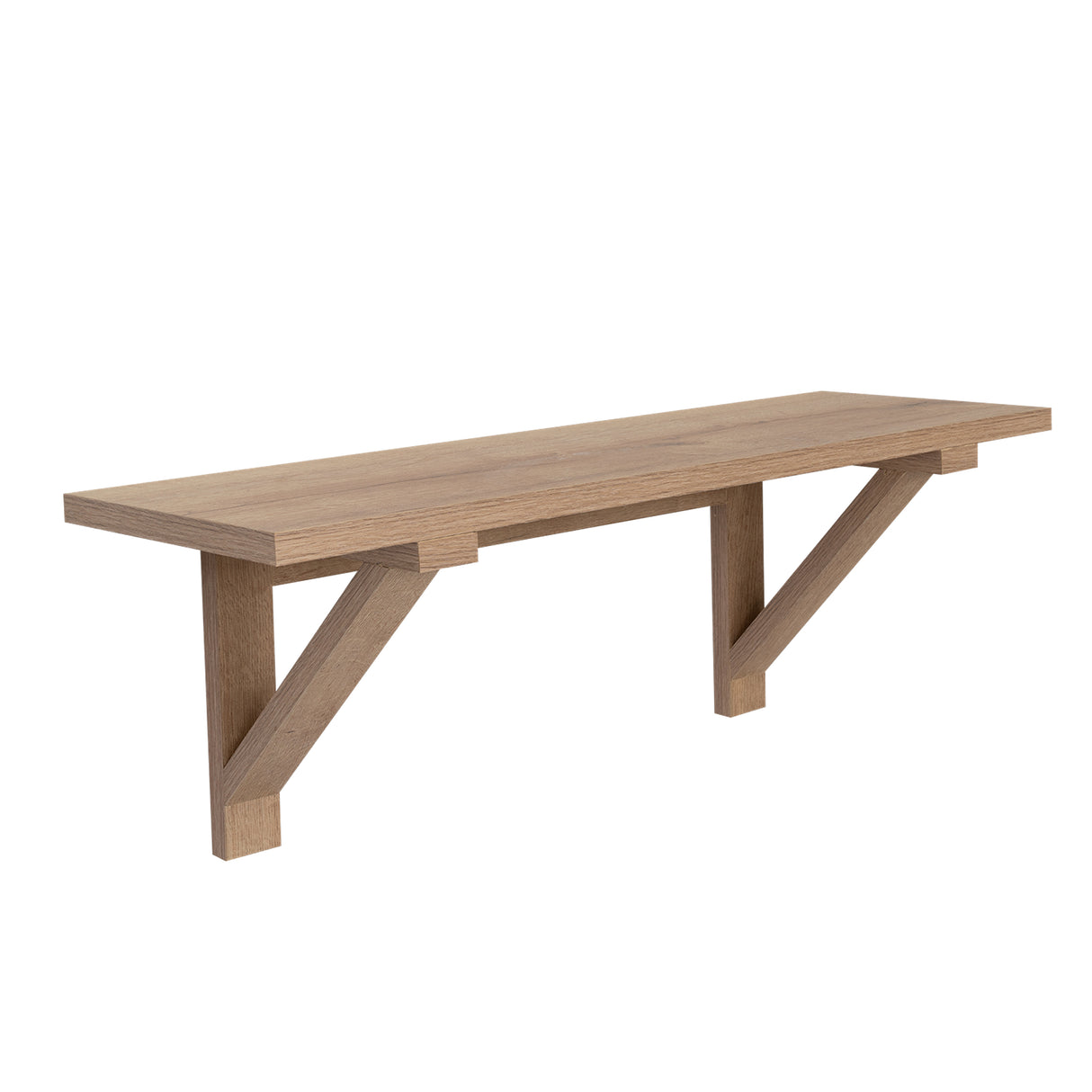 Repisa Bella Cafe 22x60cm Rectangular - Repisas y Percheros | Bylmo