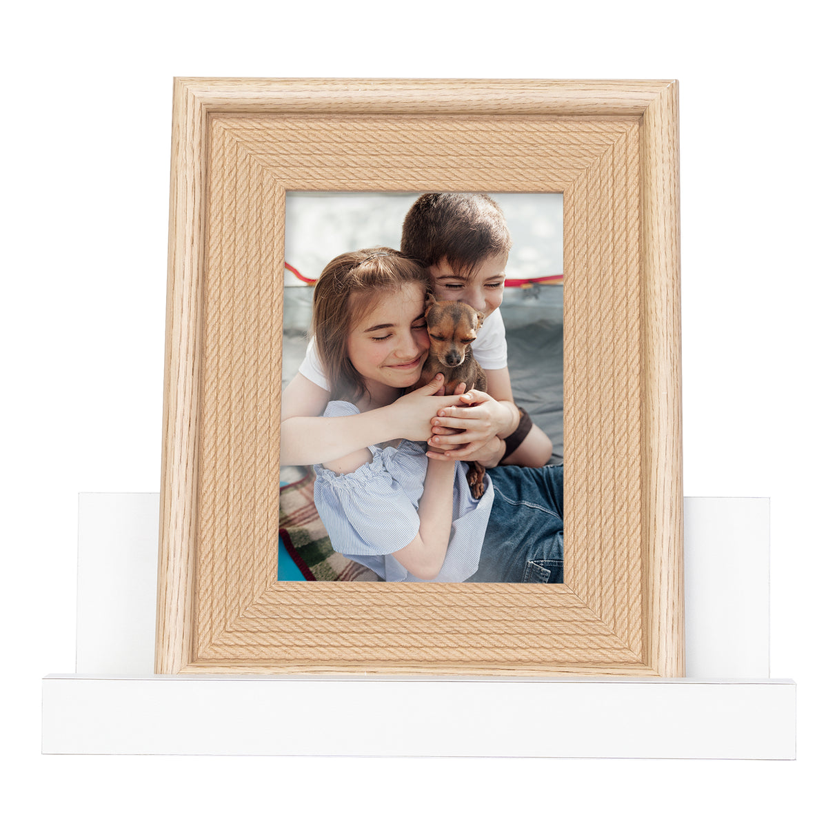 Repisa Julia Blanco 10x30cm en Forma de J - Repisas y Percheros | Bylmo