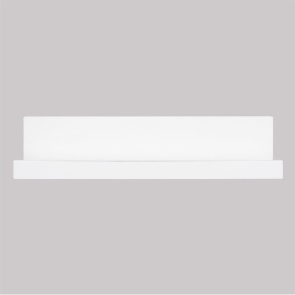 Repisa Julia Blanco 10x45cm en Forma de J - Repisas y Percheros | Bylmo