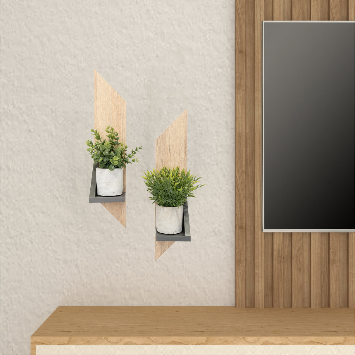 Repisa Vettel Cafe 50x10cm Rectangular - Repisas y Percheros | Bylmo