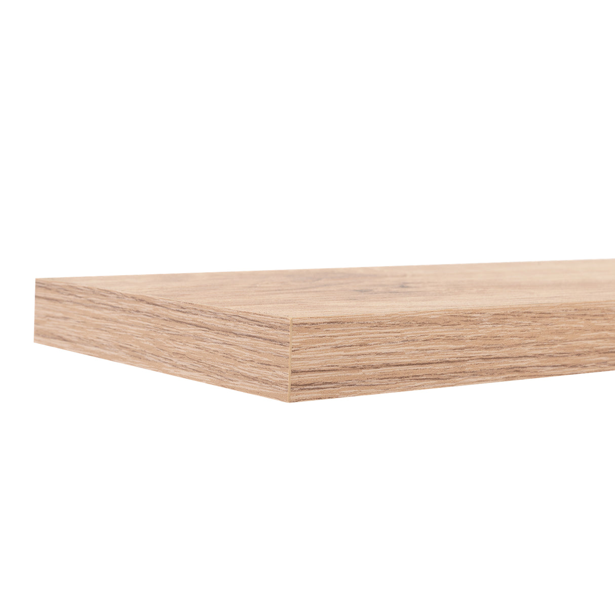 Set de 3 Repisas Balluci Cafe Claro Rectangular Flotantes de Diferentes Medidas - Repisas y Percheros | Bylmo