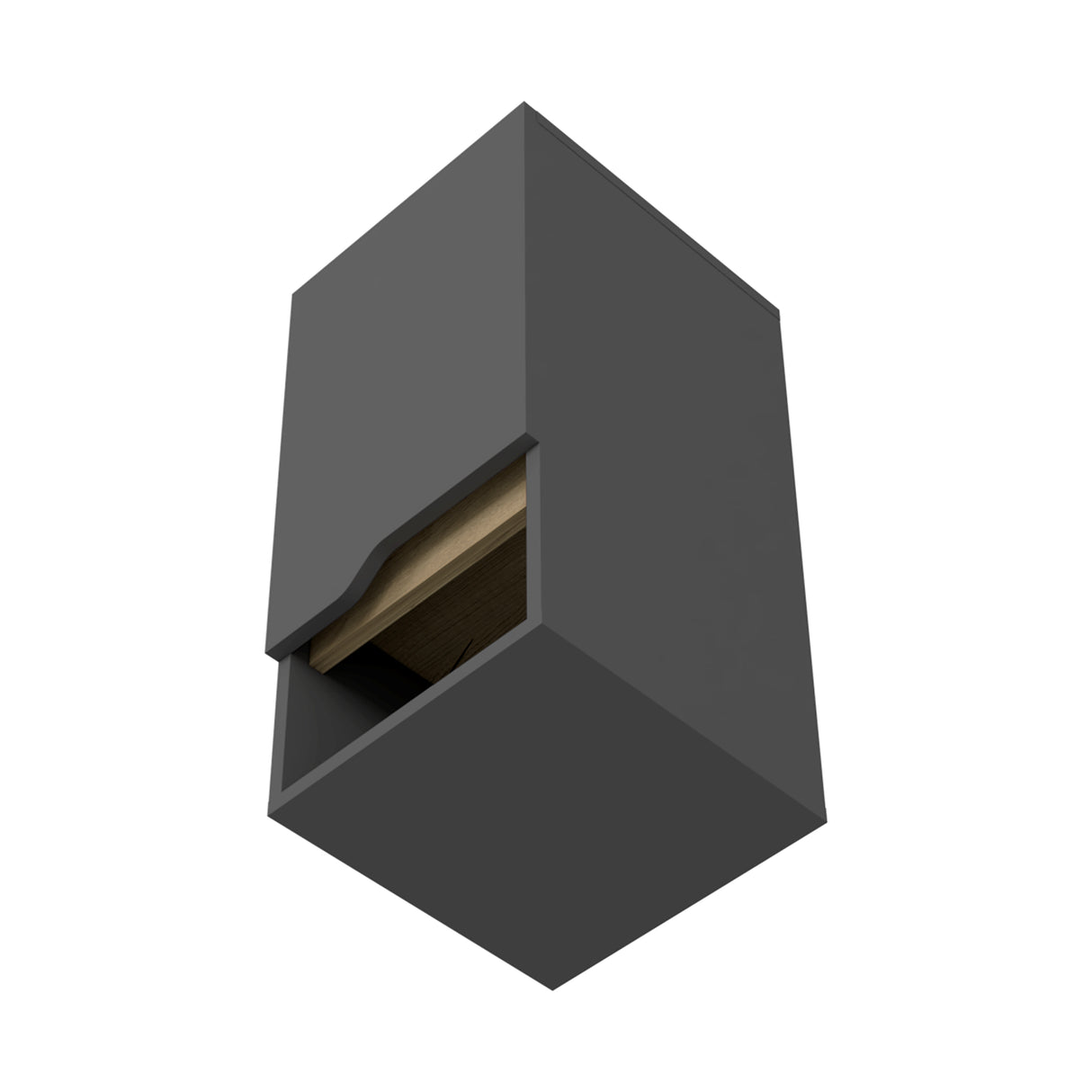 Armario de Baño Laurent Plomo y Duna 30x62cm Flotante - Muebles para Baño | Bylmo