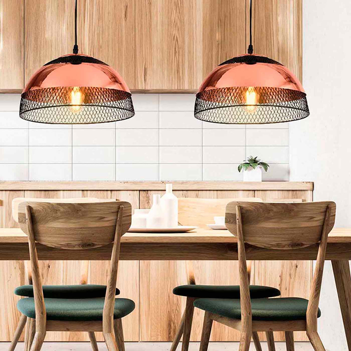 Lámpara Colgante Collage Negro 40x120cm de Techo con Bombilla - Iluminacion | Bylmo