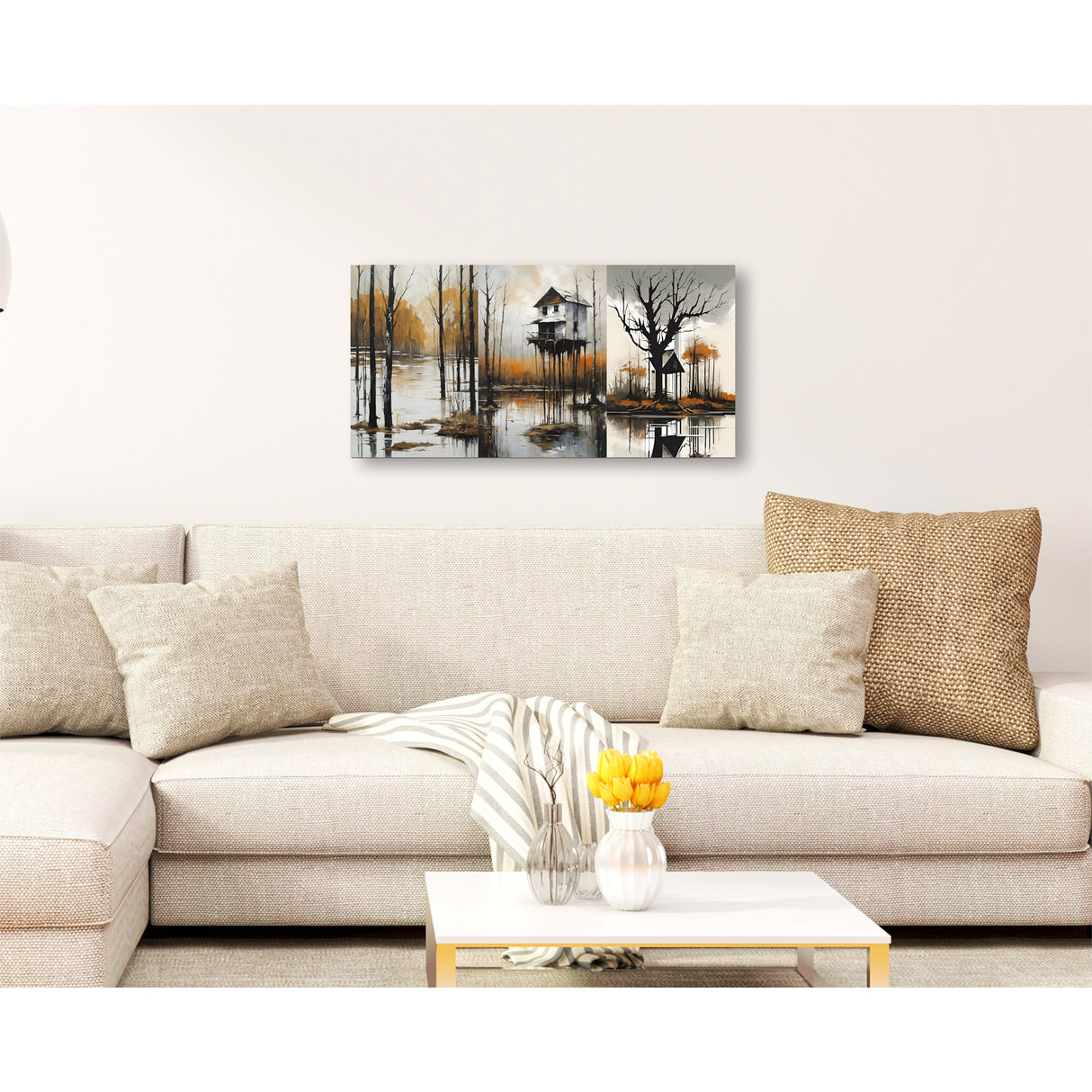 Cuadro de Lienzo Manglar 72x36cm Decorativo - Cuadros | Bylmo