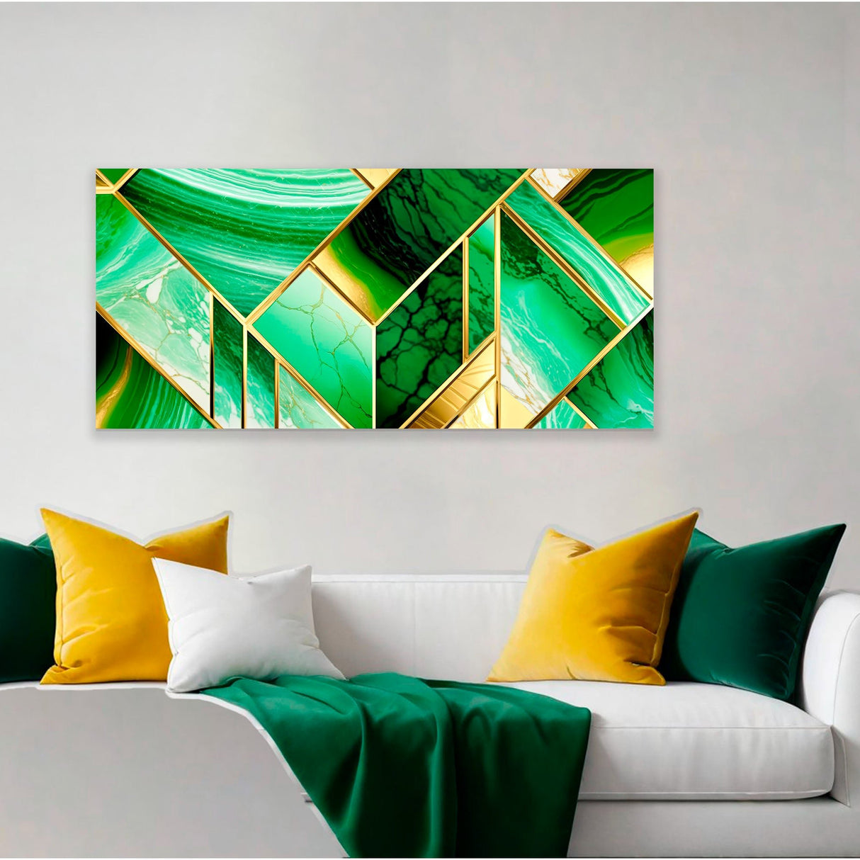 Cuadro de Lienzo Abstracto 118x55cm Decorativo - Cuadros | Bylmo