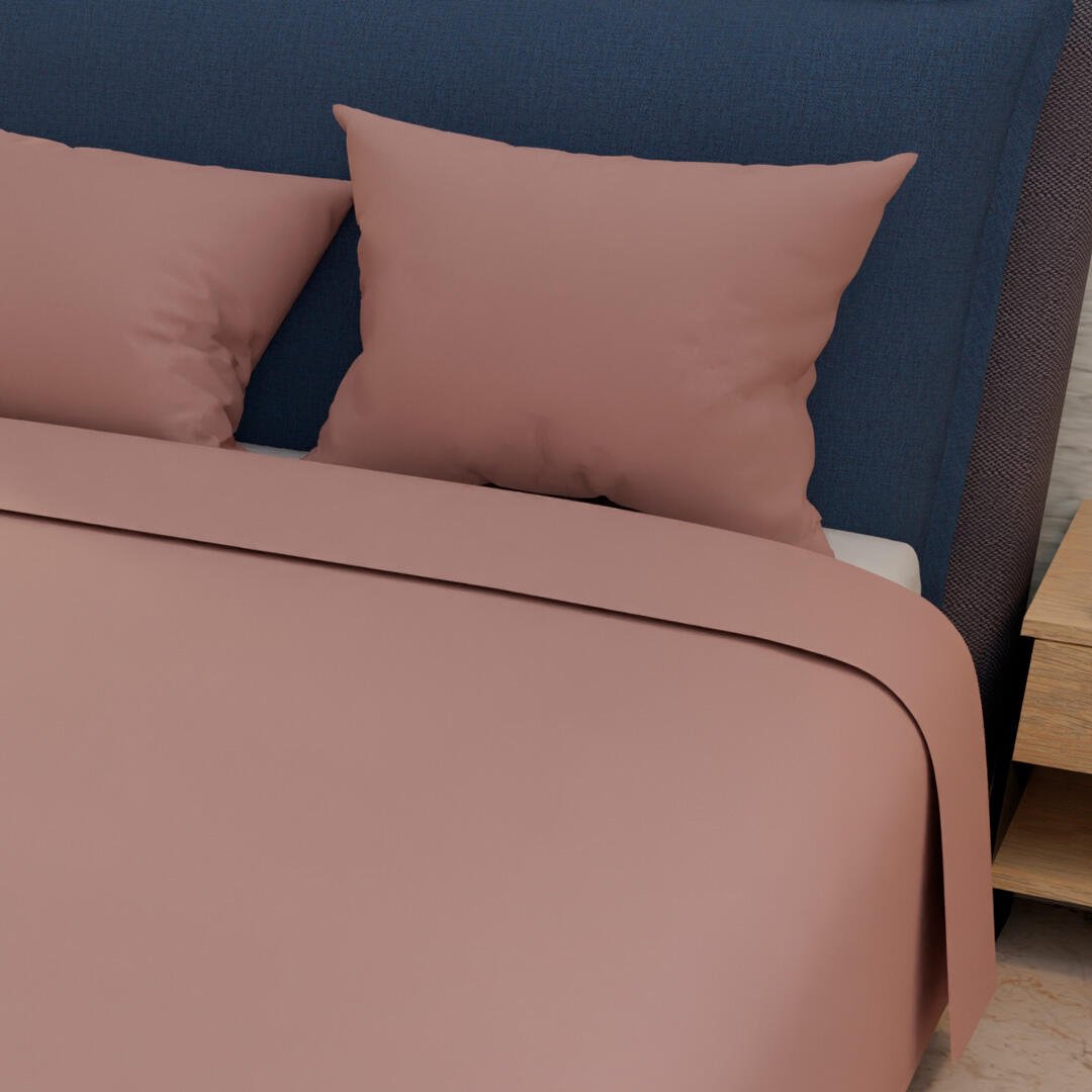 Juego de Sabanas My House Palo De Rosa para Cama Semidoble 120 X 190 Cm Fondo Entero - Sabanas | Bylmo