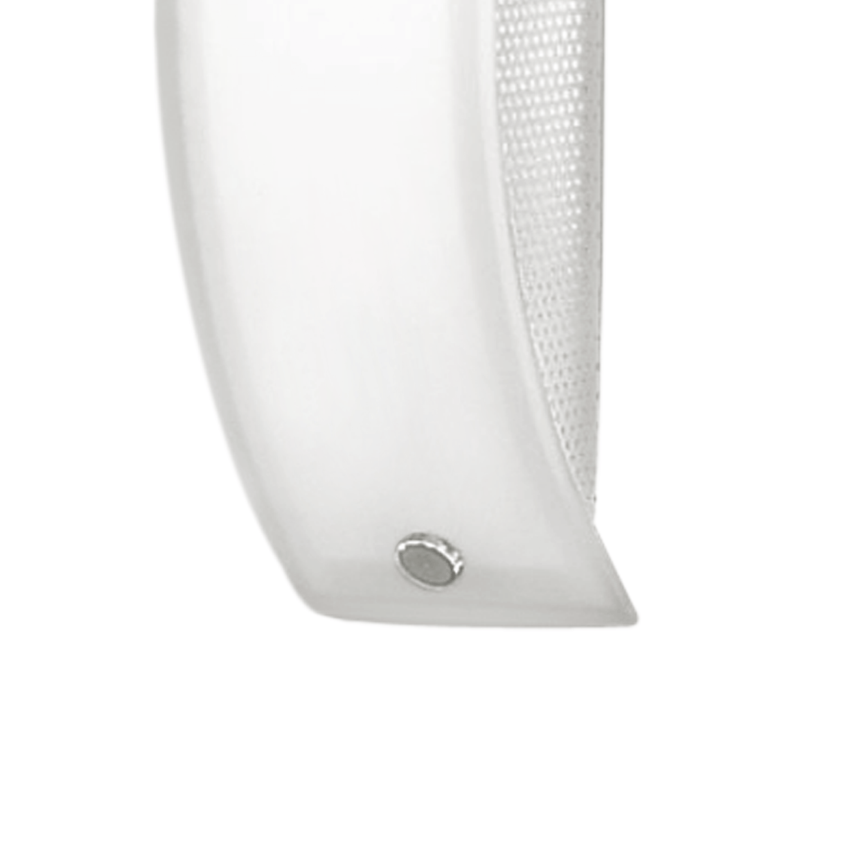 Lámpara de Pared Minimalista 1 Luz ACERO Blanco 26x26cm LED - Iluminacion | Bylmo