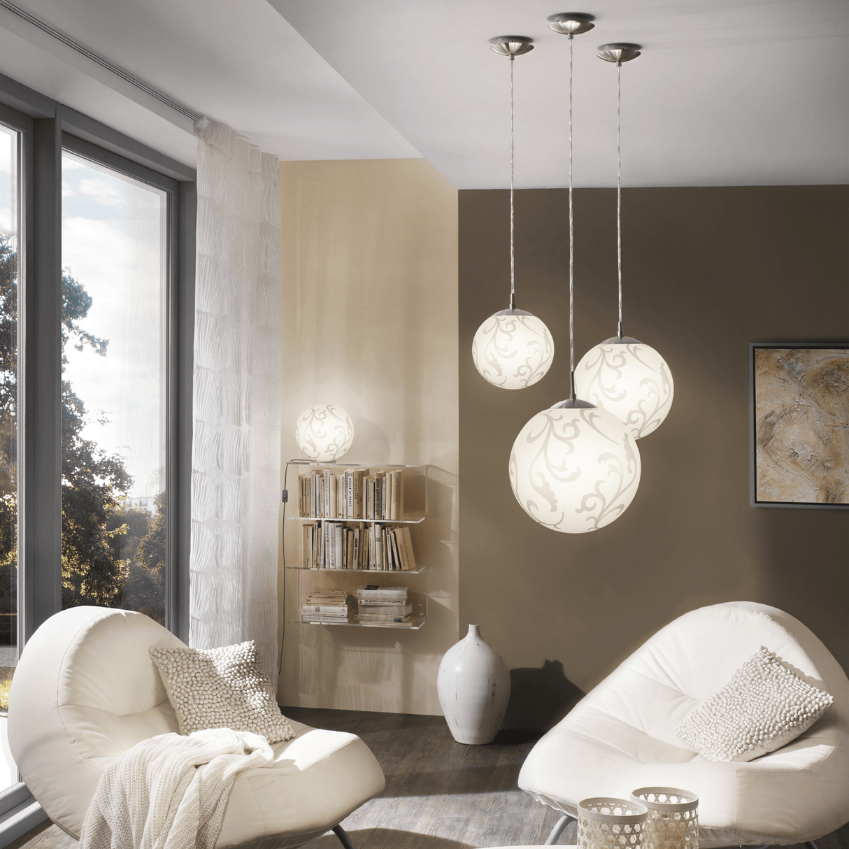 Lámpara Colgante Contemporáneo Gris Acero 1 Luz Ajustable 20x20x110cm - Iluminacion | Bylmo
