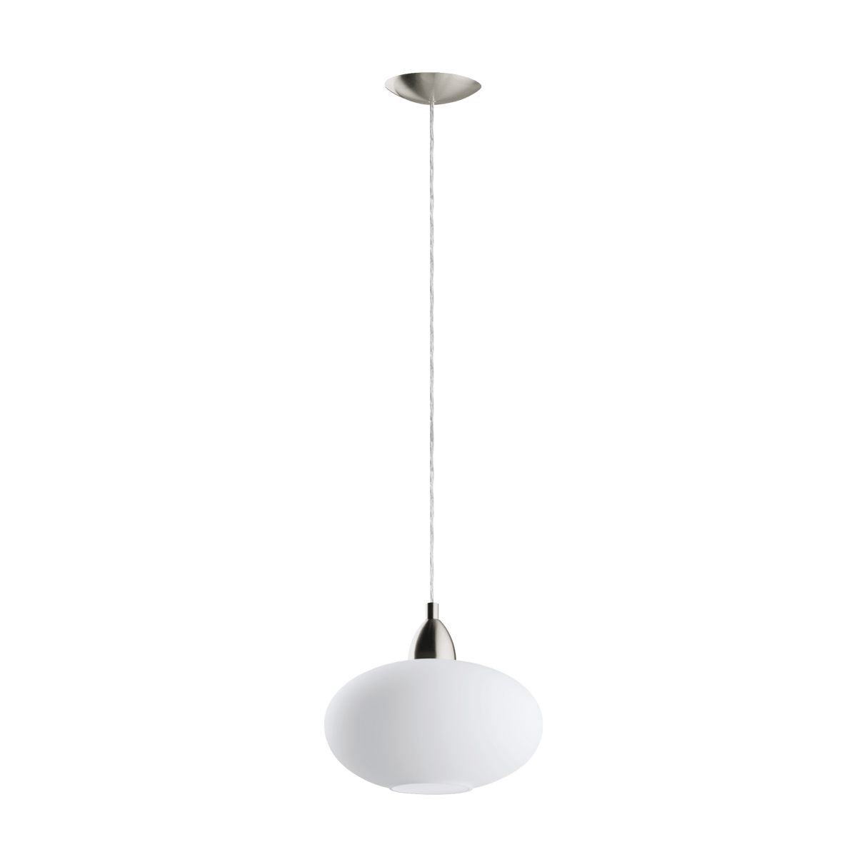 Lámpara Colgante Contemporáneo Gris Acero 1 Luz 26x6x110cm LED - Iluminacion | Bylmo