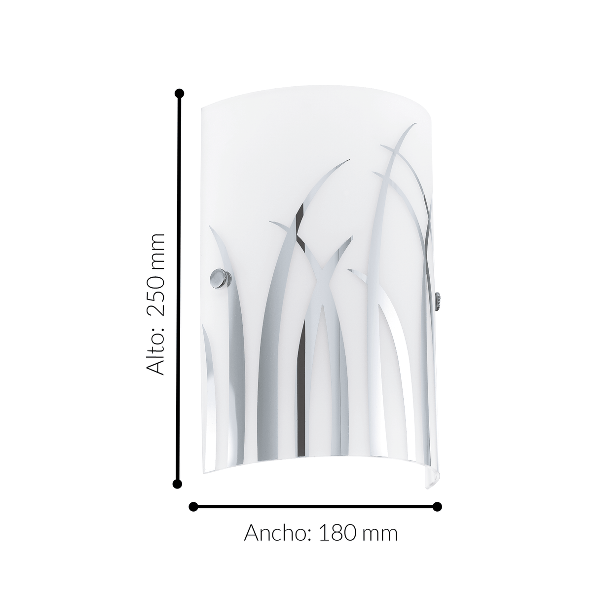 Lámpara de Pared Contemporáneo Gris 1 Luz ACERO 18x8x25cm - Iluminacion | Bylmo